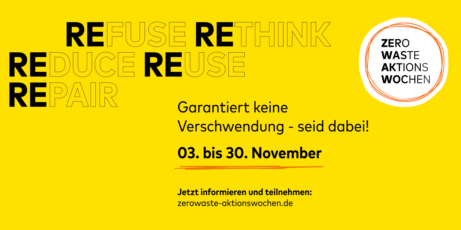 Zero-Waste-Aktionswochen
